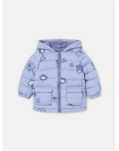 Пуховик стандартного кроя, синий Mayoral