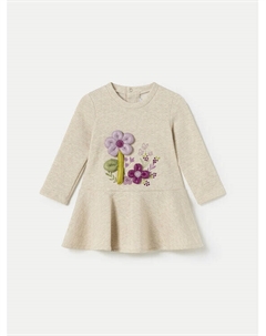 Платье на каждый день стандартного кроя, бежевый Mayoral