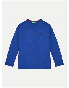 Свитер обычного кроя, синий United colors of benetton