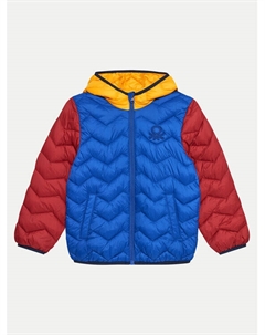 Пуховик стандартного кроя, мультиколор United colors of benetton