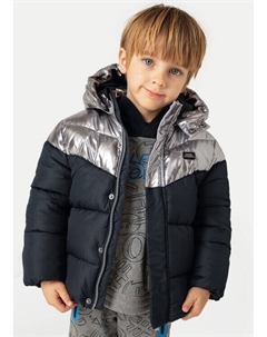 Пуховик стандартного кроя, синий Mayoral