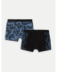 Комплект из 2 боксеров, синий Coccodrillo