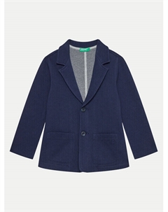 Куртка стандартного кроя, синий United colors of benetton