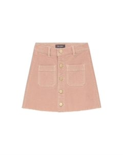 Вельветовая юбка для девочки розового цвета Dl1961 kids