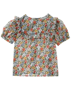 Топ с рюшами, мультиколор Bonpoint