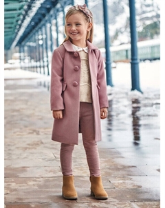 Тканевые брюки узкого кроя, розовый Mayoral