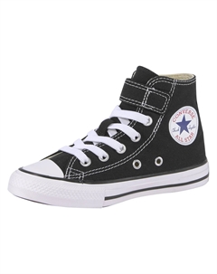 Кроссовки "CHUCK TAYLOR ALL STAR 1V EASY-ON Hi" с застежкой-липучкой детские, черный Converse