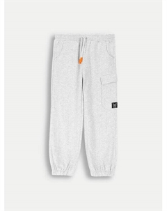 Спортивные брюки стандартного кроя, серый Coccodrillo