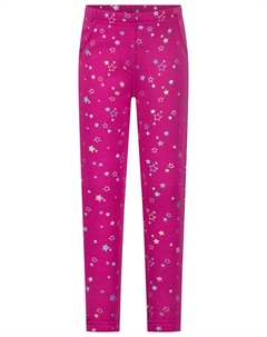 Термолеггинсы "Термо" с шикарным принтом из фольги по всей поверхности, цвет Beere Salt and pepper