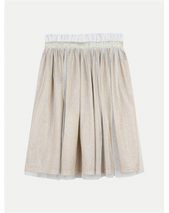 Тюлевая юбка стандартного кроя, золотой Billieblush