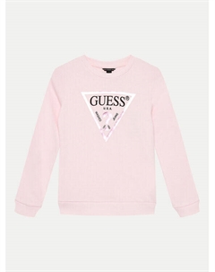 Блуза стандартного кроя, розовый Guess