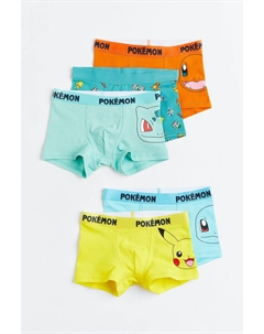 Комплект трусов x Pokémon Boxer, 5 предметов, мультиколор H&m