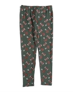 Тонкие леггинсы для девочек, зеленый Chaser