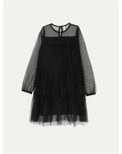 Платье на каждый день стандартного кроя, черный Coccodrillo