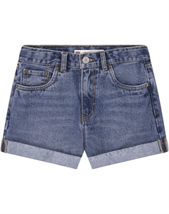 Детские джинсовые шорты "LVG MINI MOM SHORT W/ ROLL CUF", для ДЕВОЧЕК Kids, цвет Pinky Promis Levi's®