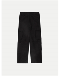 Тканевые брюки стандартного кроя, черный Coccodrillo