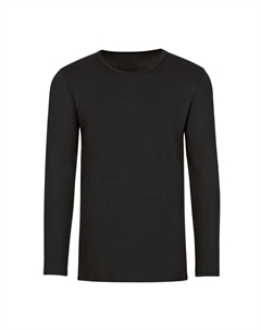 С длинным рукавом "Рубашка с длинным рукавом ", черный Trigema