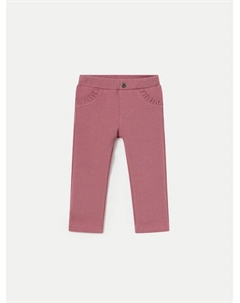 Тканевые брюки стандартного кроя, розовый Mayoral