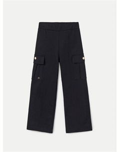 Тканевые брюки стандартного кроя, черный Mayoral