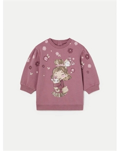 Трикотажное платье обычного кроя, розовый Mayoral