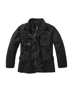 Парка " Men's Kids M65 Giant Jacket" (1 шт.), с капюшоном, черный Brandit