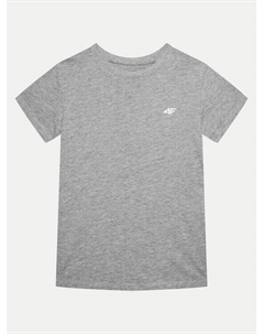 Футболка узкого кроя, серый 4f