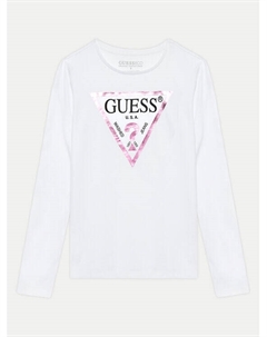 Блуза стандартного кроя, белый Guess