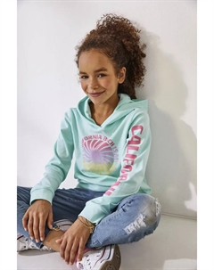 Рубашка с капюшоном из интерлока, мятный Kidsworld