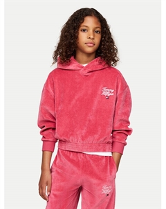 Толстовка обычного кроя, розовый Tommy hilfiger