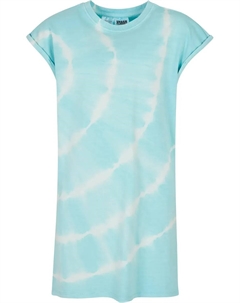Платье-рубашка " Women's Girls Tie Dye Dress" (1 шт.), синий Urban classics
