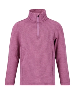 Вязаный свитер "Ананас", эластичный материал, фиолетовый Zigzag