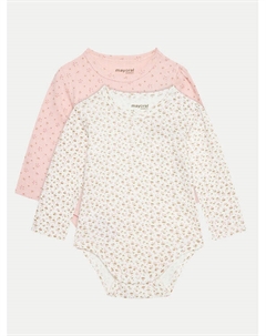 Комплект из 2-х детских боди, мультиколор Mayoral