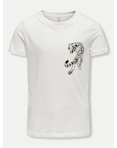 Футболка стандартного кроя, белый Kids only