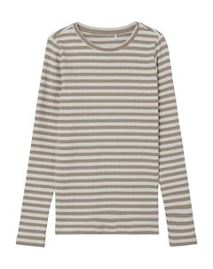 Рубашка с длинными рукавами "NKFSURAJA XSL LS TOP NOOS", цвет Mocha Meringue Name it