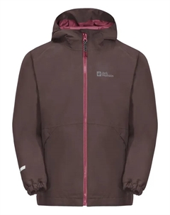 Функциональная куртка 3-в-1 "ICELAND 3IN1 JACKET K", с капюшоном, цвет Boysenberry Jack wolfskin