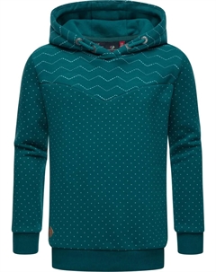 Hoodie "Kristla Sweat", свитер для девочек с капюшоном и большим капюшоном, зеленый Ragwear