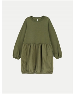 Платье на каждый день стандартного кроя, зеленый Coccodrillo