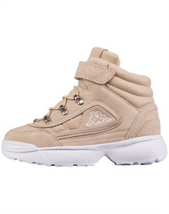 Сапоги на шнуровке - уютные и теплые на подкладке, белый Kappa