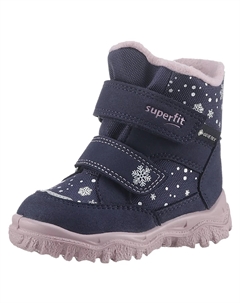 Ботинки на липучке "HUSKY1 WMS: средний", зимние ботинки, зимние ботинки с водоотталкивающей мембраной GORE TEX, темно-синий Superfit