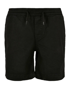 Тканевые брюки " Men's Boys Jogger Shorts из эластичного твила" (1 шт.), черный Urban classics