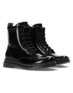 Ботинки на шнуровке "LACE-UP BOOT", с внутренней молнией, черный Tommy hilfiger