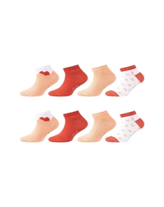 Носки-кроссовки "носки-кроссовки, 8 шт.", цвет Faded Rose S.oliver