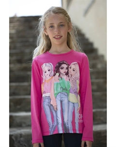 Рубашка с длинными рукавами "Рубашка с длинными рукавами "Топ-модель", розовый Topmodel