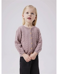 Кардиган "NMFBANNI LS KNIT CARD NOOS", лиловый Name it