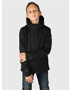 Куртка Softshell "Mippy Boys Softshell Jacket", с капюшоном, черный Brunotti