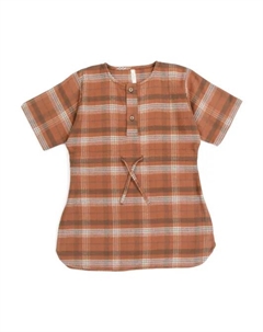 Платье Элени для Девочек, коричневый Rylee + cru