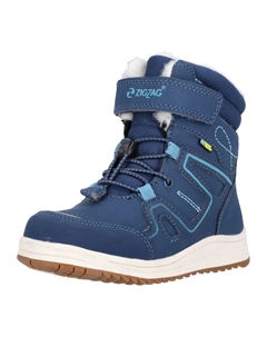 Сапоги "Rincet" с практичной системой быстрой шнуровки, синий Zigzag