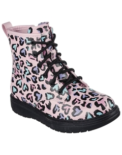 Детские ботинки Skechers на шнуровке "GRAVLEN - TOTALLY WILD", на молнии, цвет Pink-Kombiniert Skechers kids