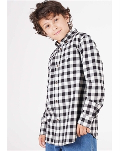 Лонгслив Shirts Flannel Check, черный Band of rascals