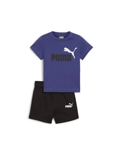 Спортивный костюм "MINICATS TEE & SHORTS SET" (2 шт.), цвет Lapis Lazuli Puma